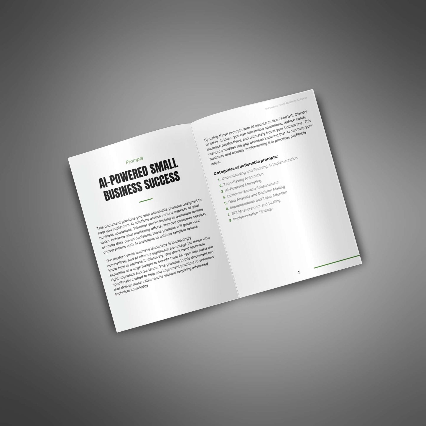 AI-Powered Small Business Success