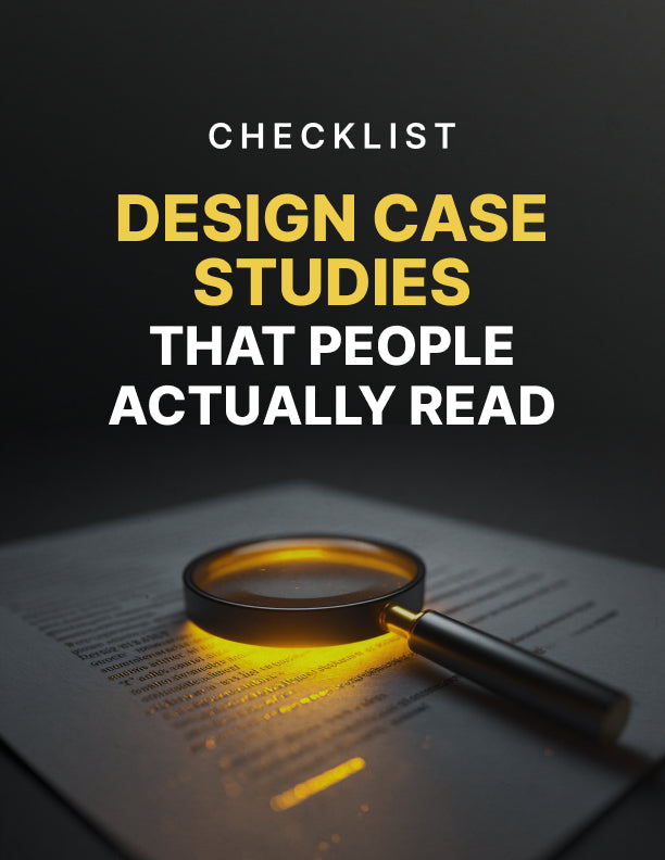 Design Case Studies That People Actually Read