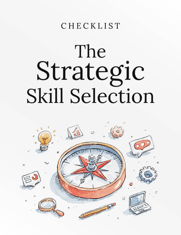 The Strategic Skill Selection