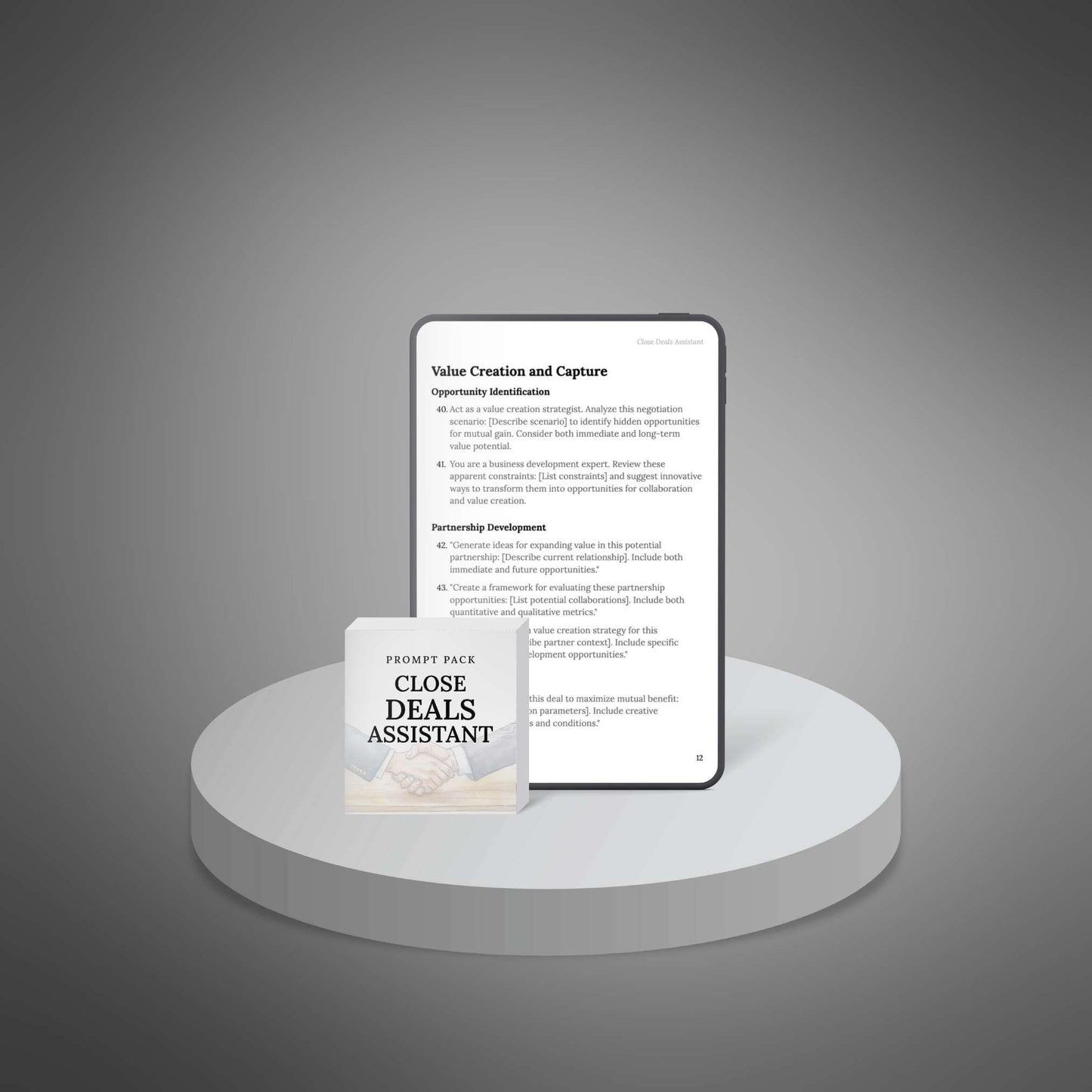 Close Deals Assistant