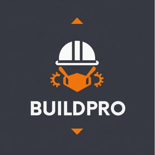 Bold Construction Logo, Builder Logo, Strong Brand Logo