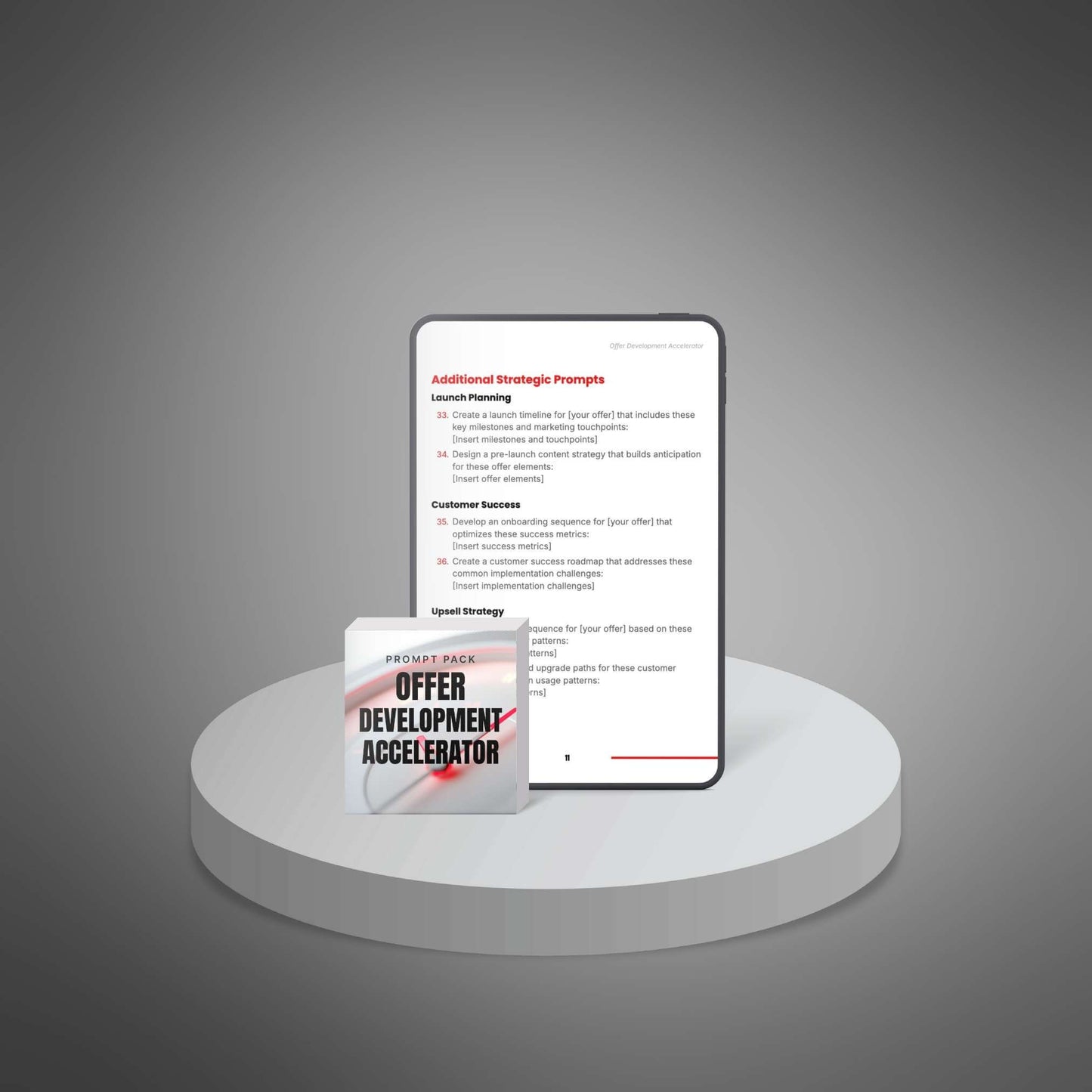 Offer Development Accelerator