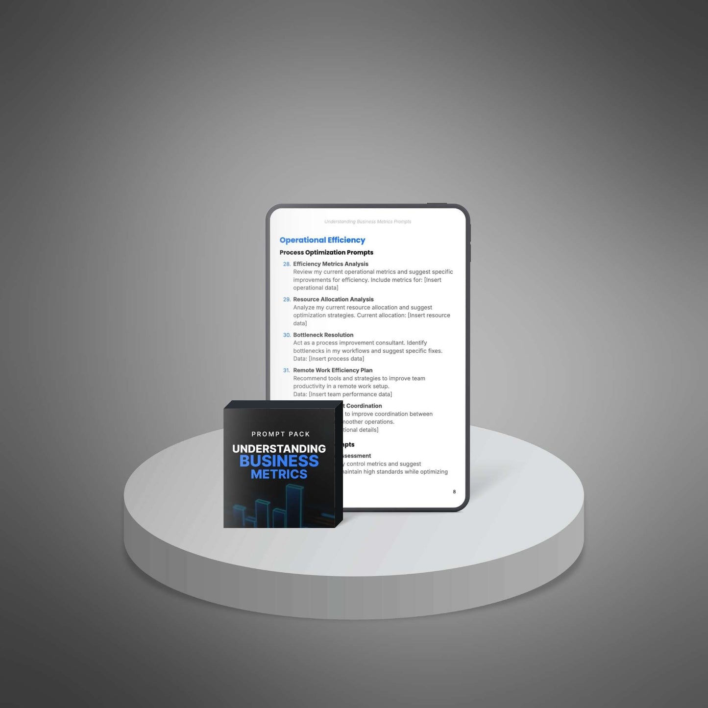 Understanding Business Metrics - Prompts