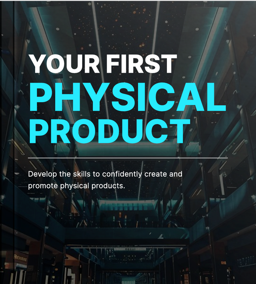 Your First Physical Product