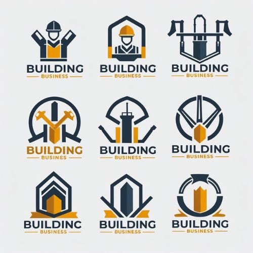 Construction Logo, Builders Logo, Building Service Logo, Customisable Logo