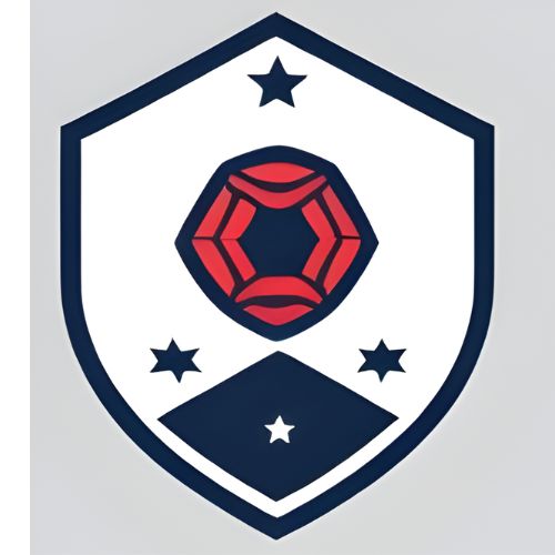 Football badge Logo, Football Logo Emblem, Soccer Badge, Soccer Logo, Customisable Logo