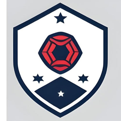 Football badge Logo, Football Logo Emblem, Soccer Badge, Soccer Logo, Customisable Logo