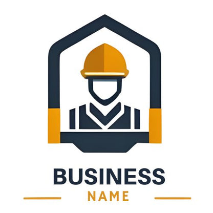 Construction Logo, Builders Logo, Building Service Logo, Customisable Logo