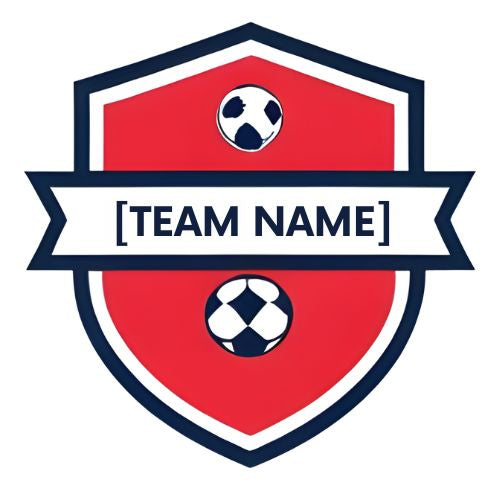 Football badge Logo, Football Logo Emblem, Soccer Badge, Soccer Logo, Customisable Logo