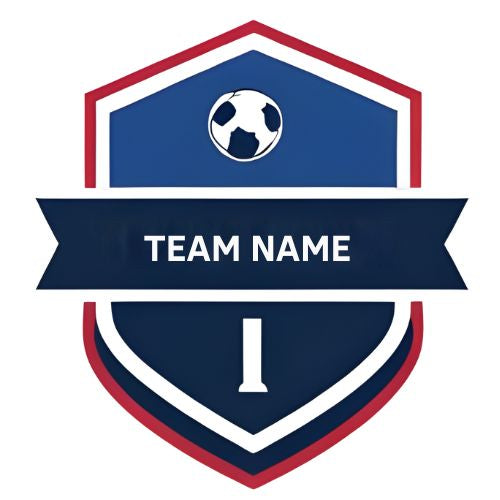 Football badge Logo, Football Logo Emblem, Soccer Badge, Soccer Logo, Customisable Logo