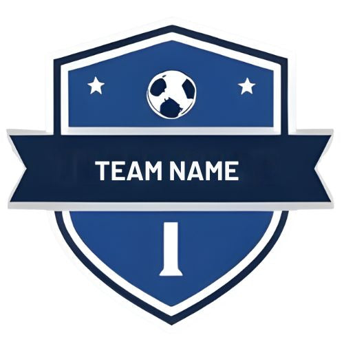 Football badge Logo, Football Logo Emblem, Soccer Badge, Soccer Logo, Customisable Logo