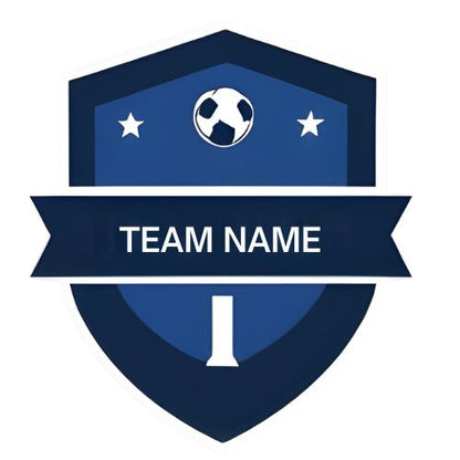Football badge Logo, Football Logo Emblem, Soccer Badge, Soccer Logo, Customisable Logo