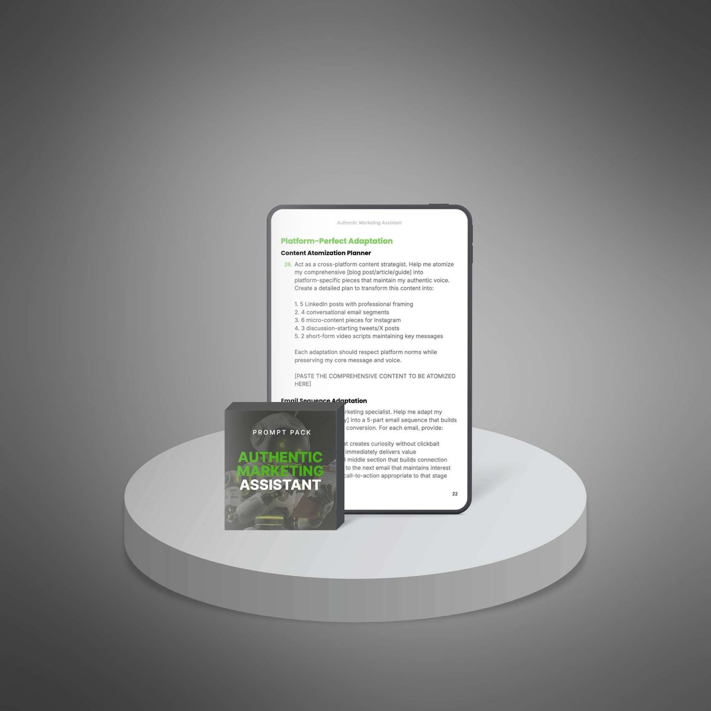 Authentic Marketing Assistant