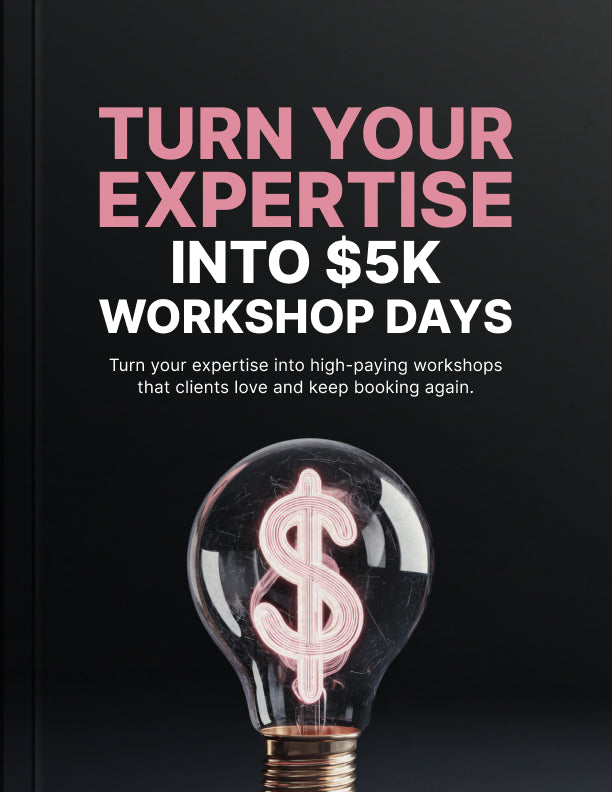 Turn Your Expertise Into 5K Workshop Days Ebook