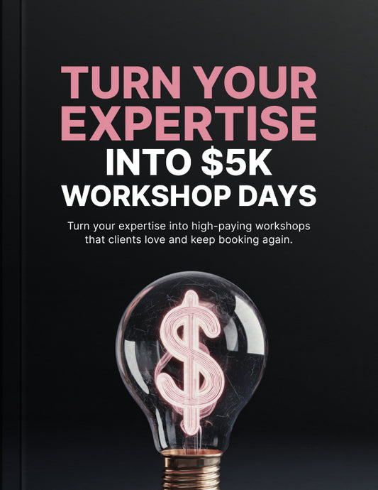 Turn Your Expertise Into 5K Workshop Days Ebook