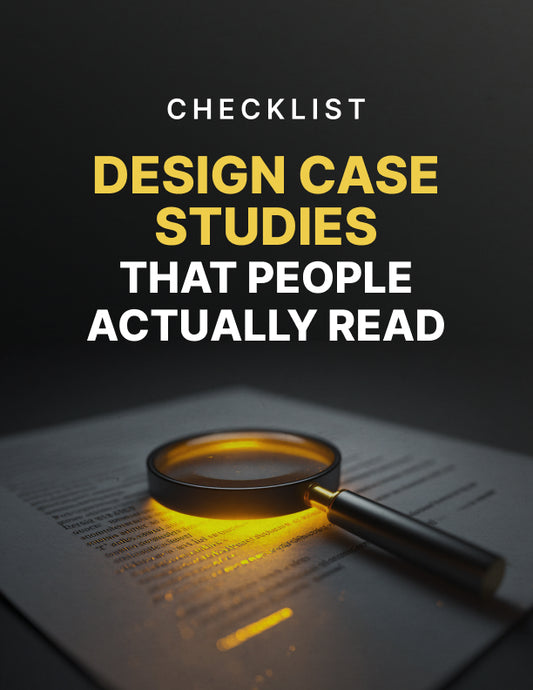 Design Case Studies That People Actually Read