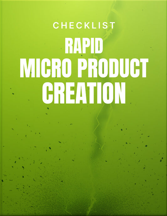 Rapid Micro Product Creation