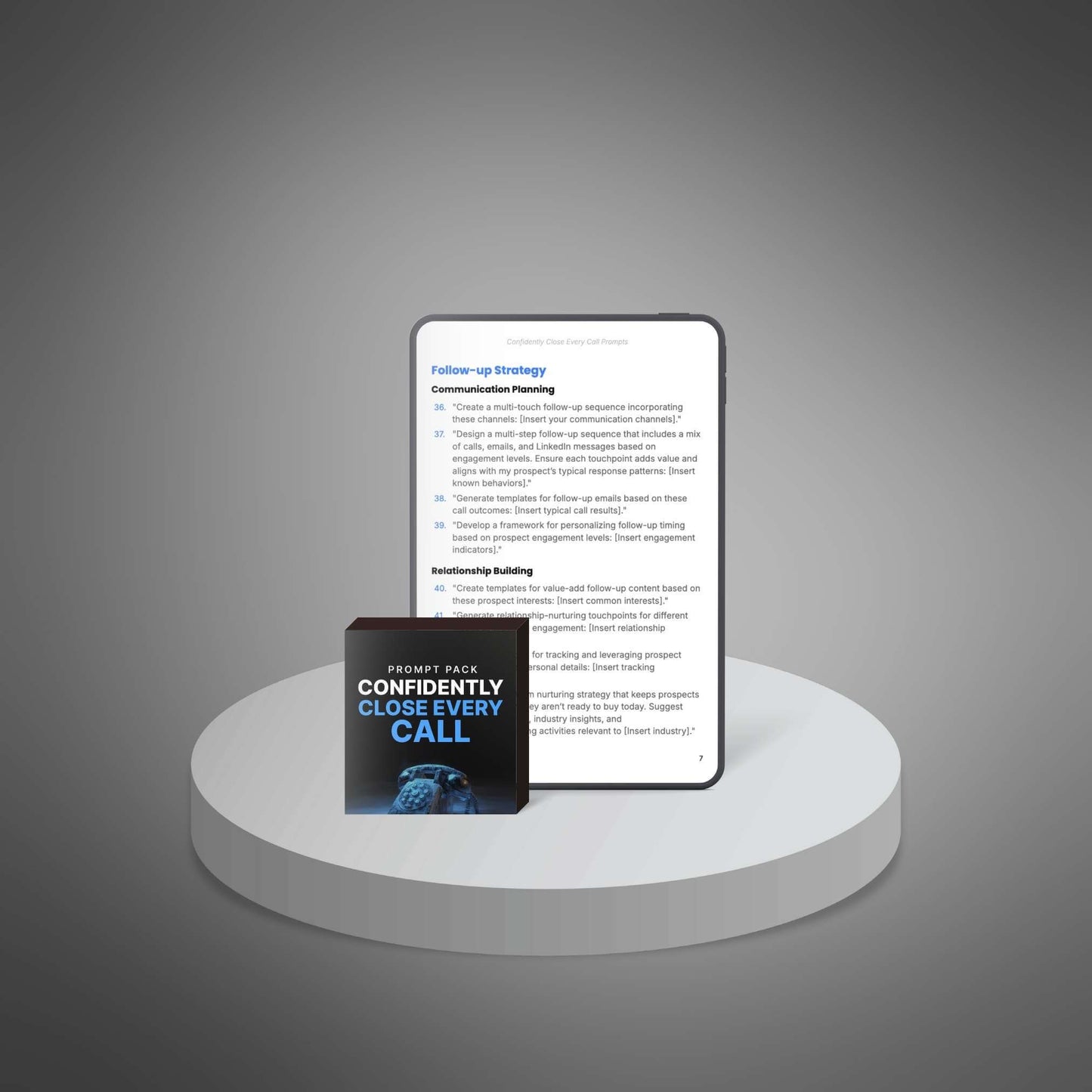 Confidently Close Every Call - Prompts