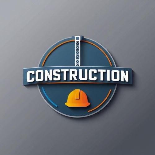 Modern Builder Logo, Construction Logo, Editable Business Logo