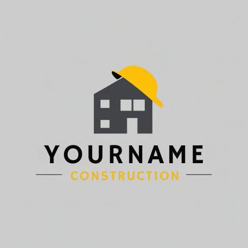 Construction Company Logo, Building Firm Logo, Custom Logo
