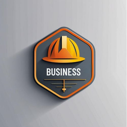 Construction Startup Logo, Builder Logo, New Business Logo