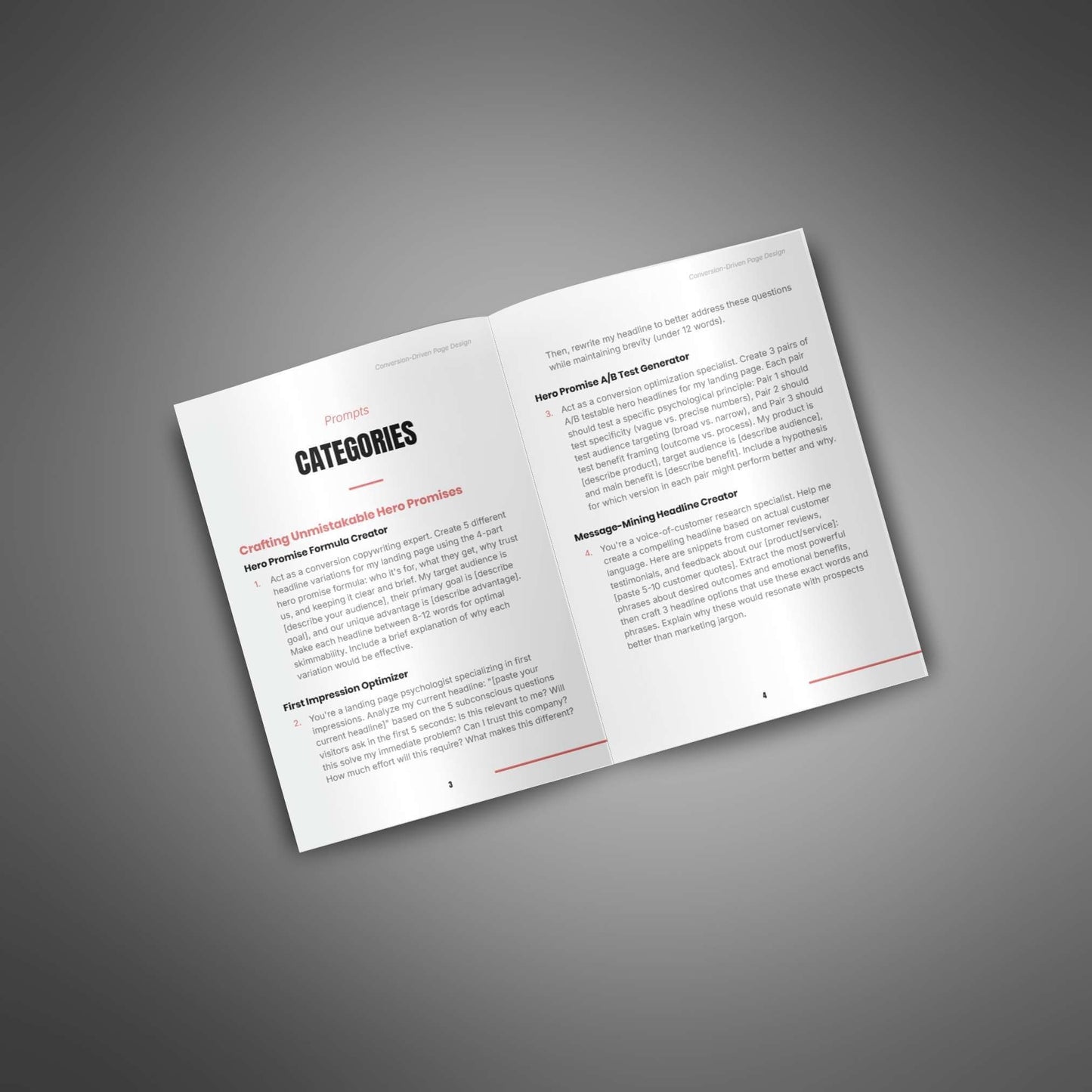 Conversion-Driven Page Design