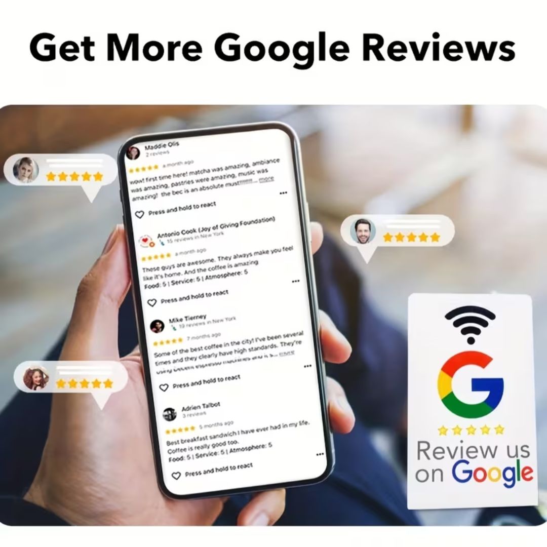 Google Review Stand