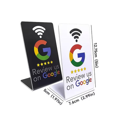 Google Review Stand