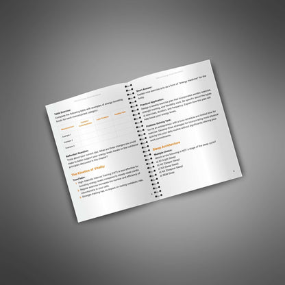 Natural Energy Boost - Workbook