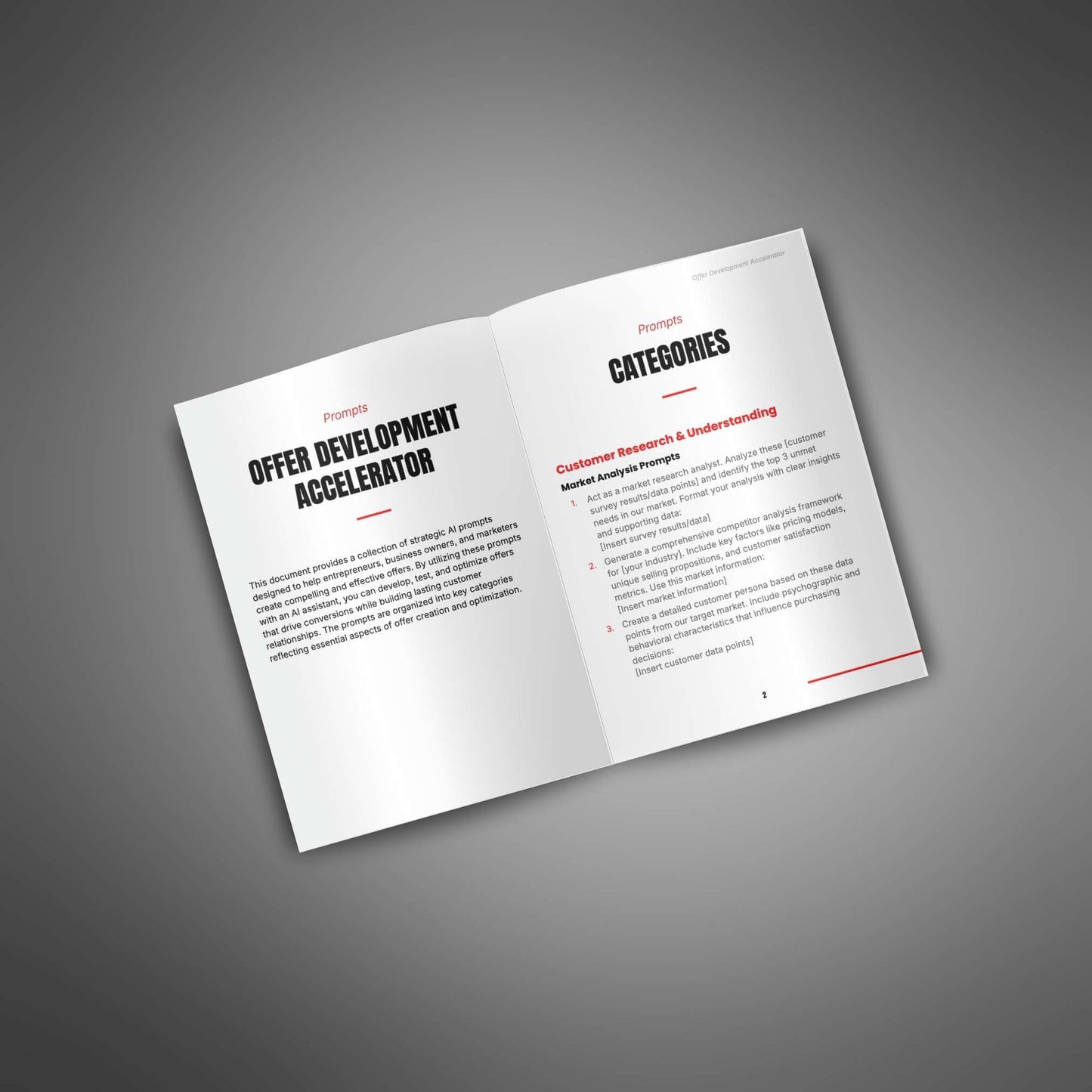 Offer Development Accelerator