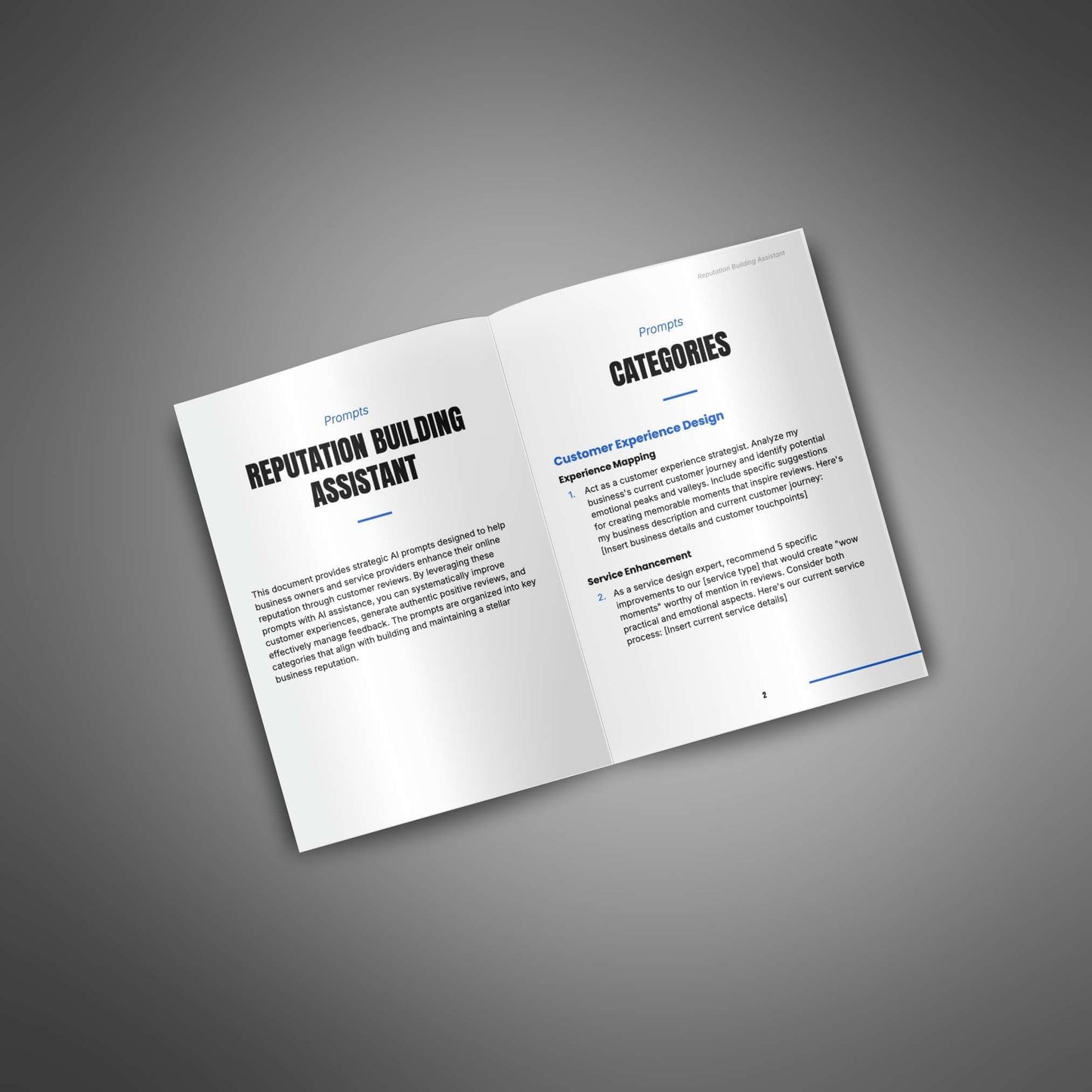 Reputation Building Assistant