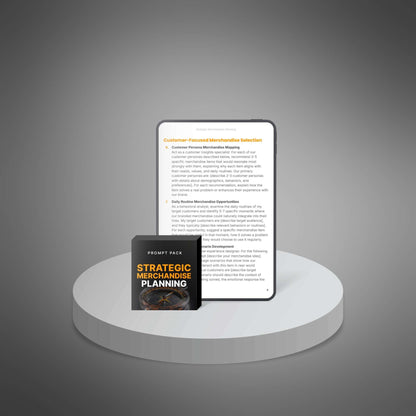 Strategic Merchandise Planning