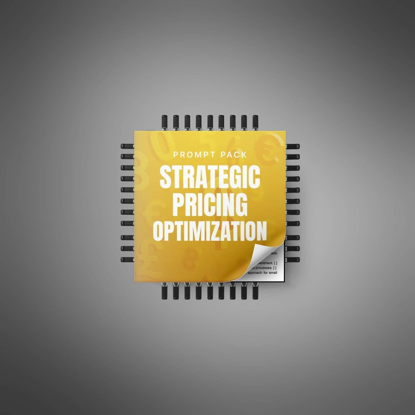 Strategic Pricing Optimization