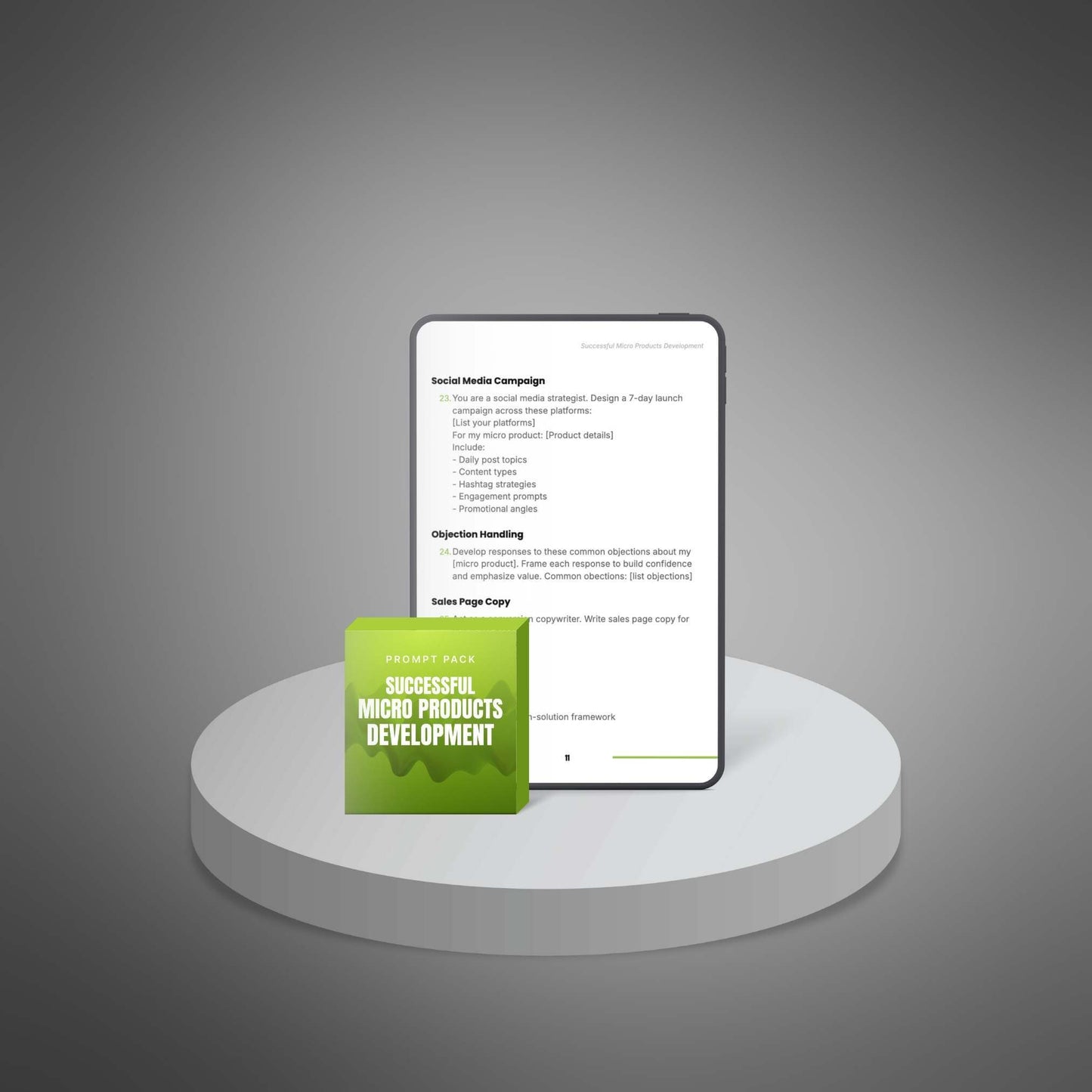 Successful Micro Products Development