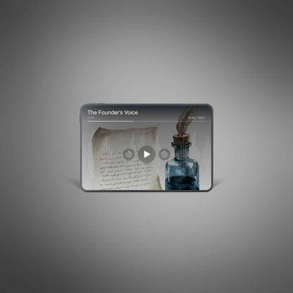 The Founder’s Voice