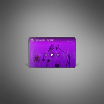 The Podcaster’s Playbook