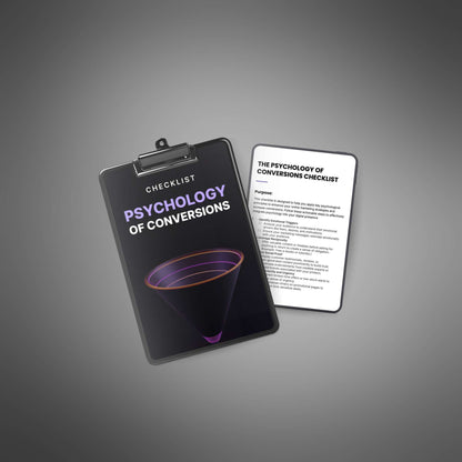 The Psychology of Conversions - Checklist