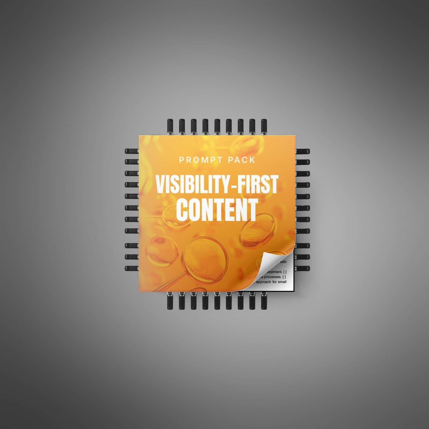 Visibility-First Content