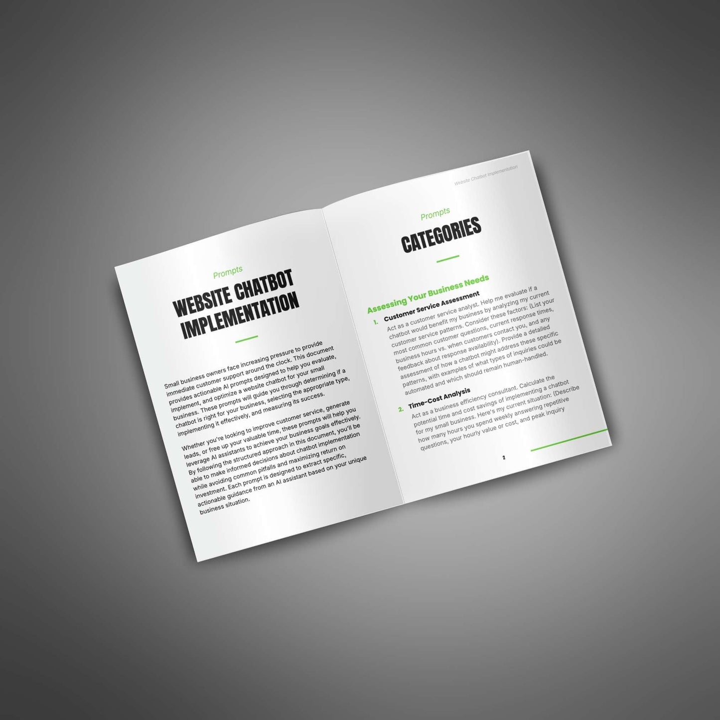 Website Chatbot Implementation